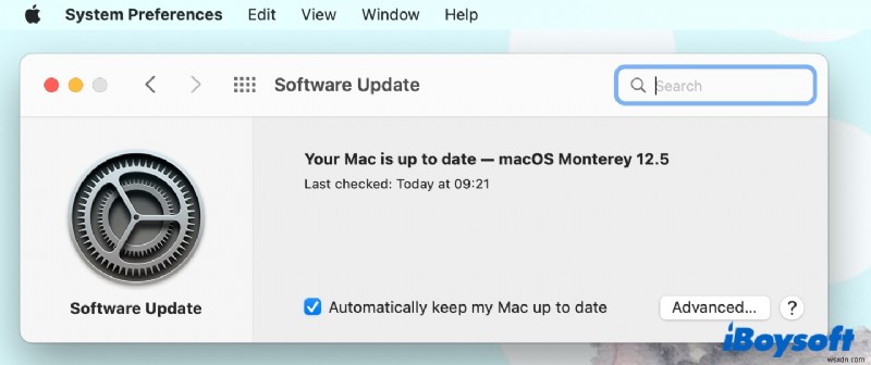 Fix You Shut Down Your Computer Because of A Problem on macOS Monterey