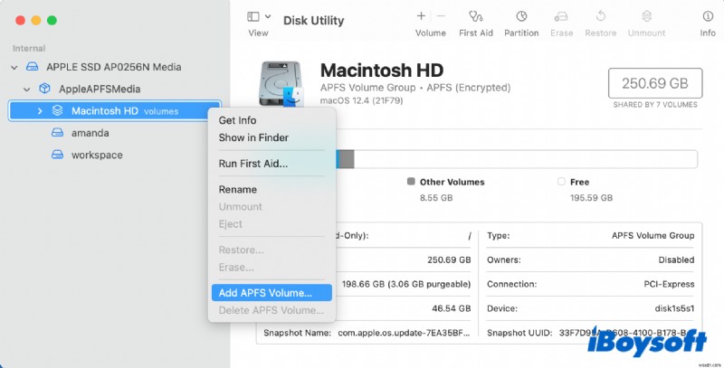 Guide on Install macOS on A Separate APFS Volume (macOS Ventura)