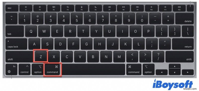 How to Undo on Mac/MacBook & How to Redo on Mac