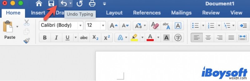 How to Undo on Mac/MacBook & How to Redo on Mac