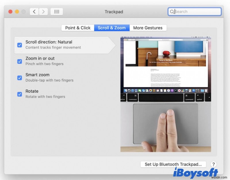 How to Fix Finder That Springs Back Horizontal Scrolling?