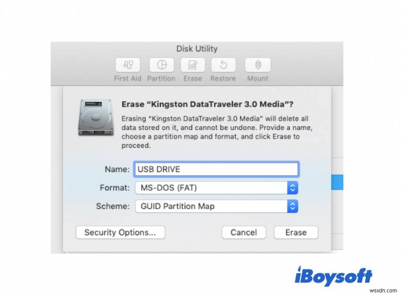 How to Format a USB Drive on Mac for Both Mac & PC?