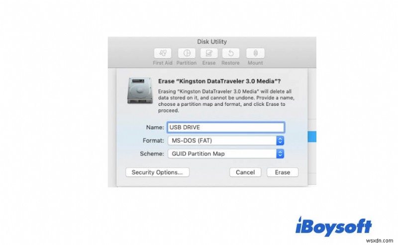 How to Format a USB Drive on Mac for Both Mac & PC?