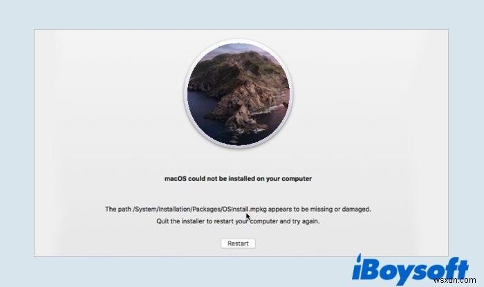 7 Simplest Ways to Fix macOS Could Not be Installed on Your Computer