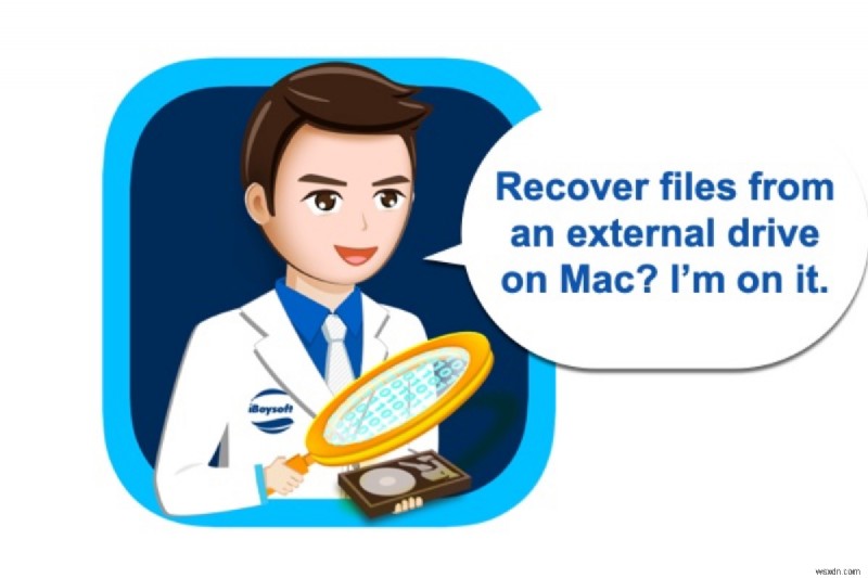 How to recover files from an external hard drive on Mac?