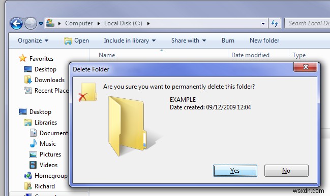 How To Delete Files And Folders