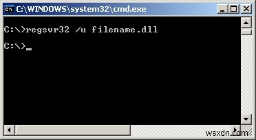 How To Unregister DLLs