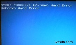 How To Fix “STOP: C0000221” Error On Windows XP