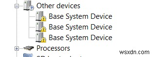 How To Get Drivers For The “Base System Devices” On Windows 7