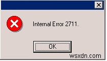 How To Fix “Internal Error 2711” When Installing Office
