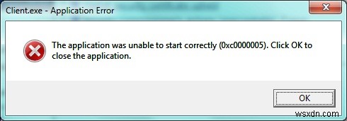 How To Resolve 0xc0000005 Errors – “Access Violation” Problems