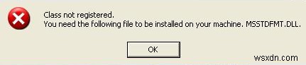 Msstdfmt.dll Download & Error Fix Tutorial