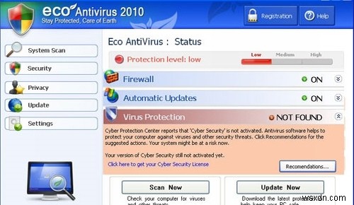 How To Remove Eco Antivirus 2010