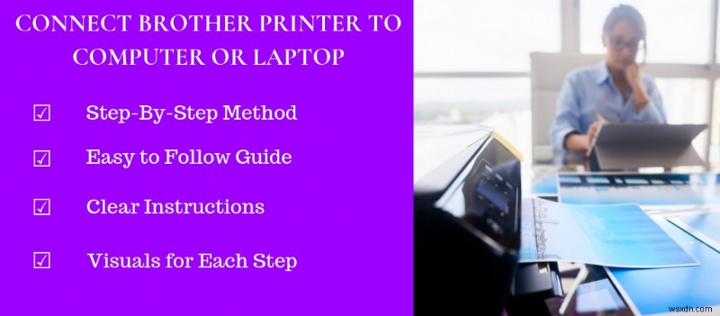 How to Connect Brother Printer to Computer (Laptop)