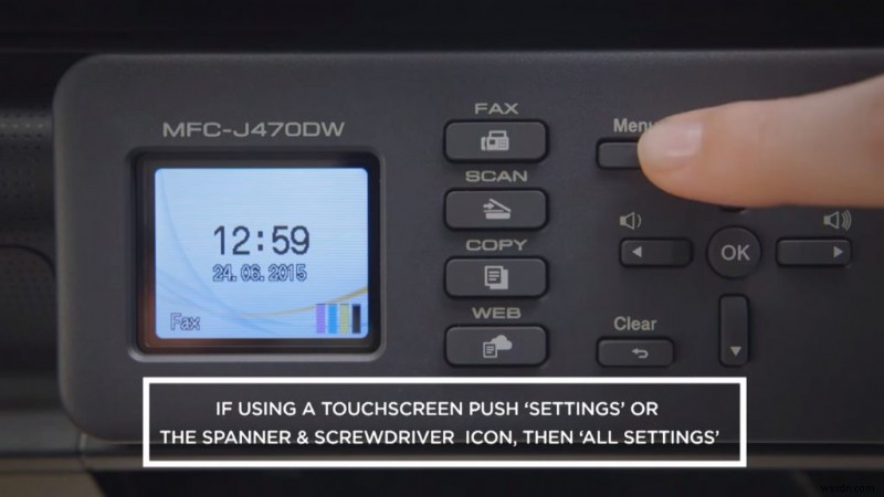Connect Brother Printer to Wi-Fi
