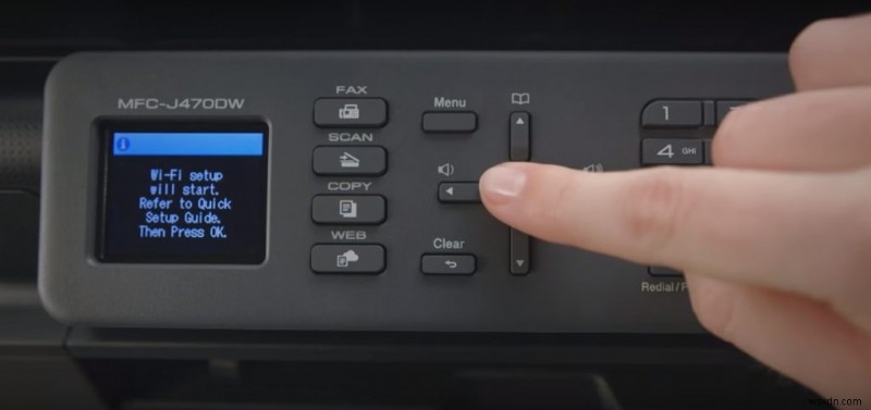 Connect Brother Printer to Wi-Fi