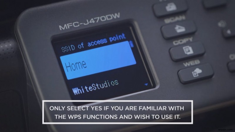 Connect Brother Printer to Wi-Fi