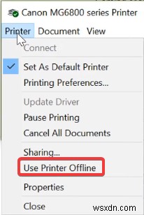 (SOLVED) Canon Printer Error State in Windows 10