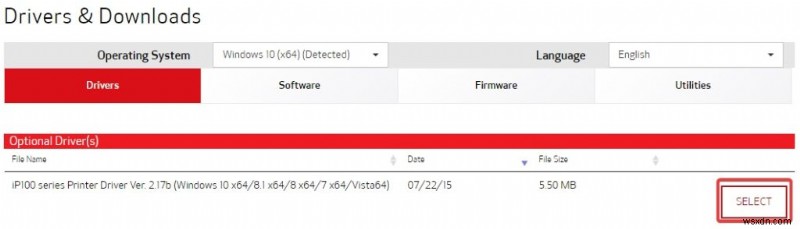 Download & Install Canon PIXMA iP100 Driver on Windows 10 – PCASTA
