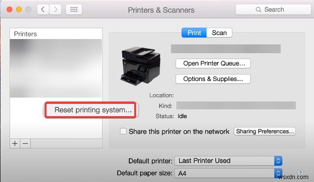 The Ultimate Guide to Reset HP Printer Printing System (Mac) – PCASTA