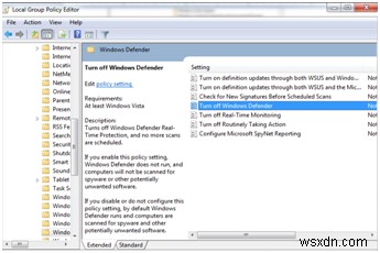 Fix Virus and threat protection not working in windows 10