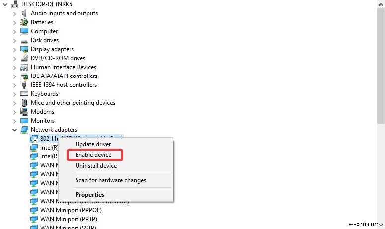 Troubleshoot Wireless Adapter Missing on Windows 10 – PCASTA