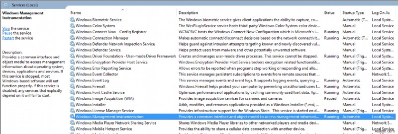 WMI Provider Host high CPU usage. How to fix that issue?