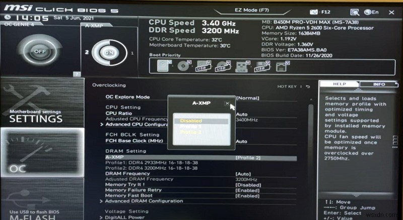 Can Enabeling XMP Profile Cause Blue Screen Of Deaths {BSOD}