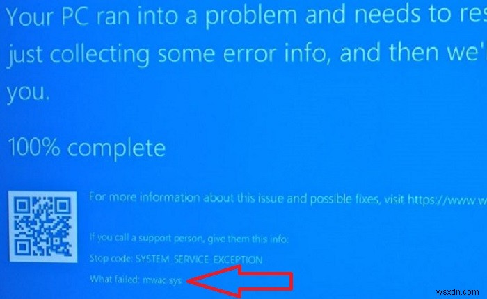 System Service Exception Blue Screen On Windows 10