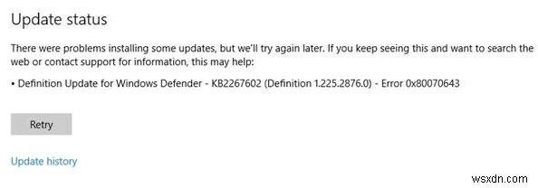 How To Fix Windows Update Error 0x80248007