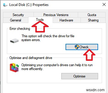 How To Fix File System Error On Windows 10