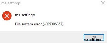 How To Fix File System Error On Windows 10