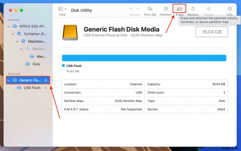 How to Format a USB Drive to FAT32 on Mac without Losing Data