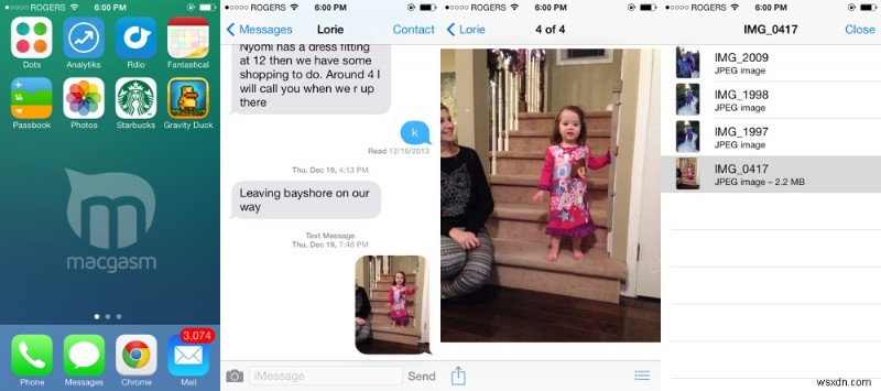 Get A Quick List Of All Media Sent Across iMessage Conversations