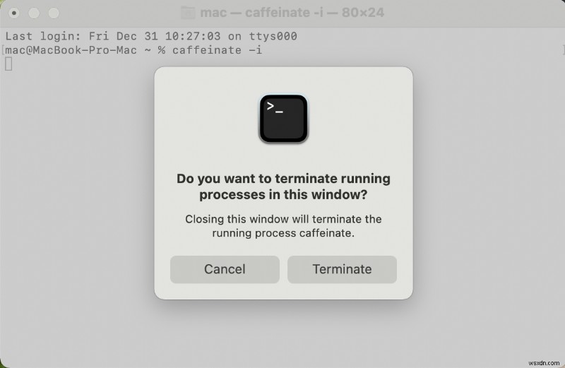 This Terminal Command Will ‘Caffeinate’ Your Mac, Keep It From Sleeping