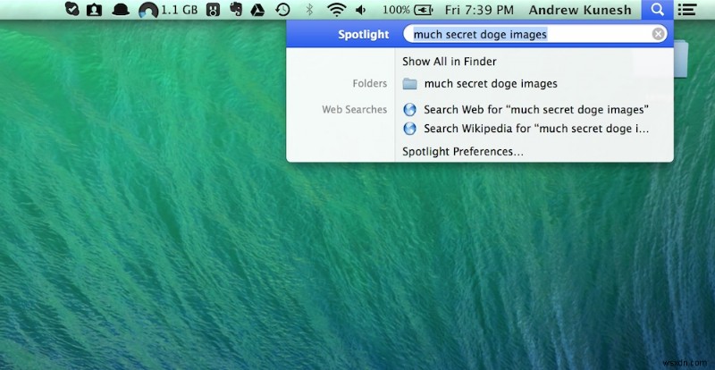 Hiding Folders From Spotlight Search