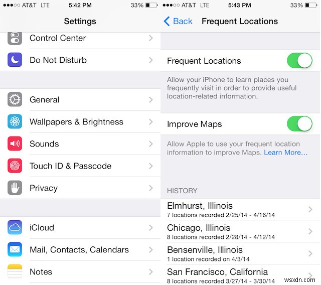Stop The Apple Stalking By Disabling Frequent Locations In iOS 7
