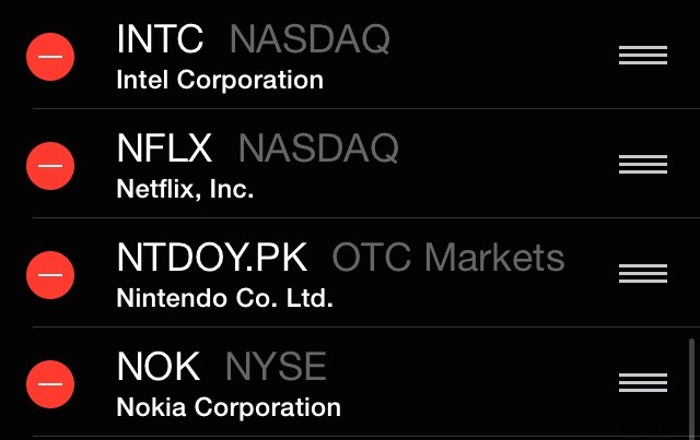 Adding New Stocks To Notification Center