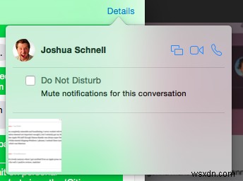 Yosemite Tip: Mute Conversations In Messages And Cut The Chat!