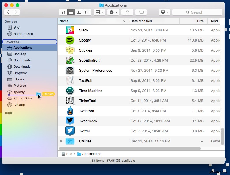 31 Days Of OS X Tips: Take Control Of The Finder Sidebar
