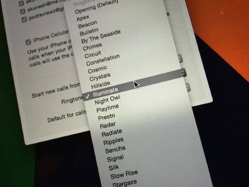 31 Days Of OS X Tips: Change Your FaceTime Ringtone