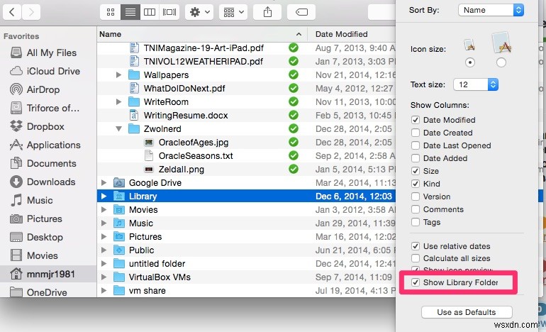 Tuesday Tips: Always Show Your Mac’s Library Folder