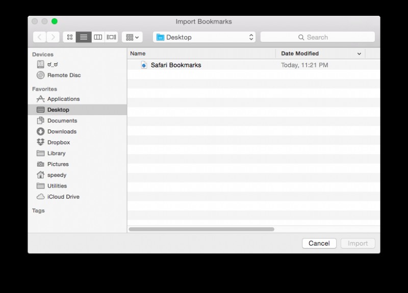 31 Days Of OS X Tips: Move Bookmarks From Other Browsers Into Safari