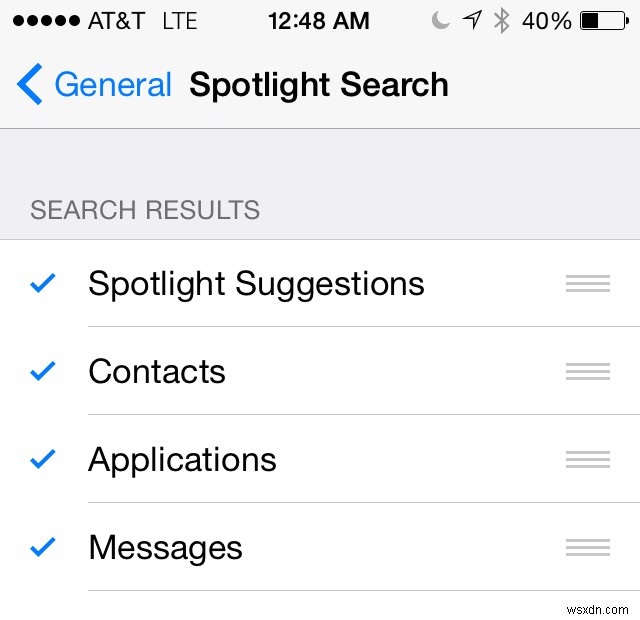 30 Days Of iOS Tips: Choose What Appears In Spotlight Search Results