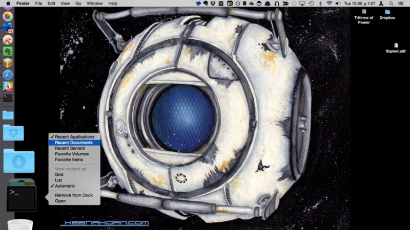 Tuesday Tip: Add A Dock Item For Recently Used Apps And Documents