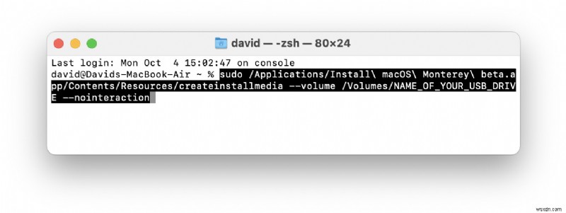 How to Create a macOS Monterey Bootable USB