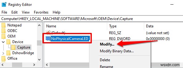 How to Turn On Webcam On/Off OSD Notifications in Windows 10