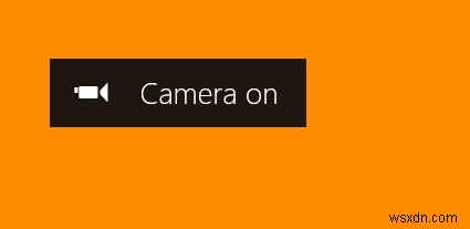 How to Turn On Webcam On/Off OSD Notifications in Windows 10