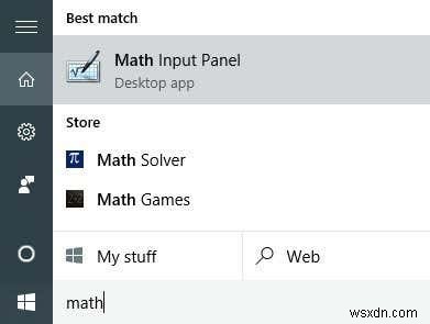 Geekiest Windows Accessory: the Math Input Panel