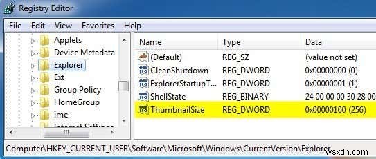How to Increase Windows Explorer Default Thumbnail Size for Pictures